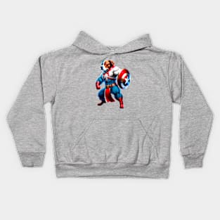 Dog Superhero - American Kids Hoodie